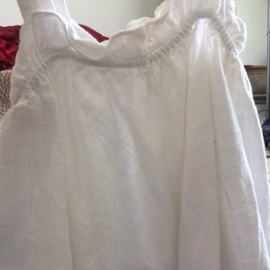ZARA girls ruffled flowy tank